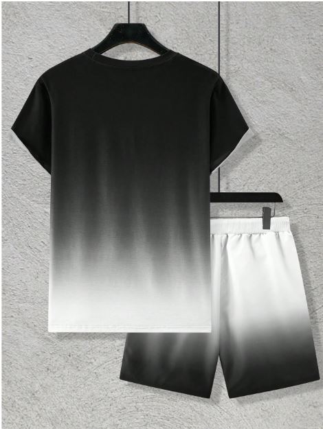 "LEGND – Set para hombre de camiseta y shorts con diseño sencillo y moderno"