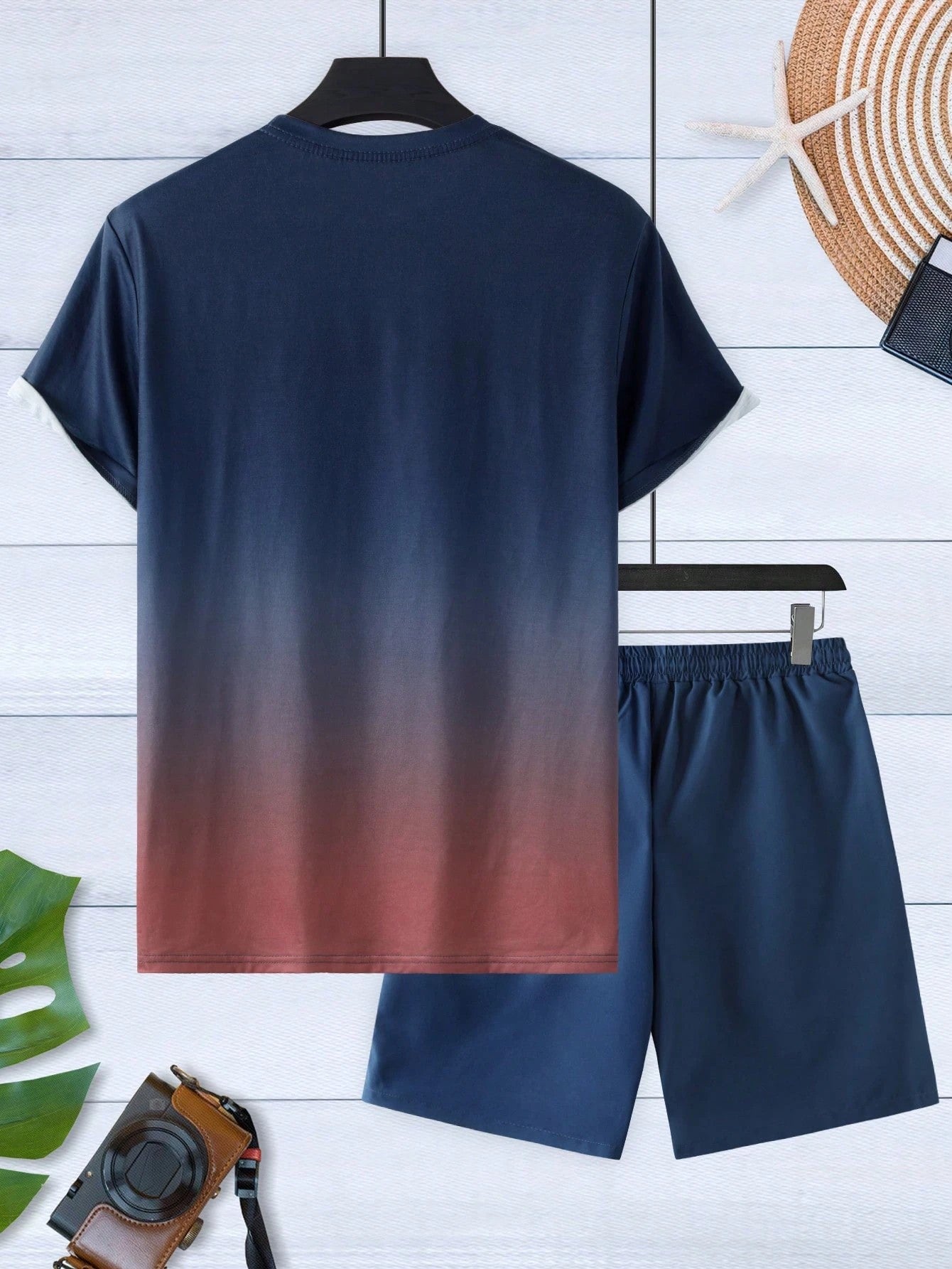 Conjunto casual minimalista para hombre.