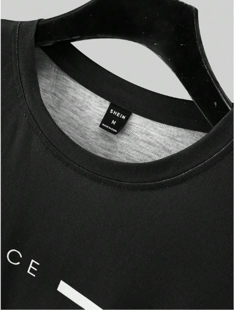 "LEGND – Set para hombre de camiseta y shorts con diseño sencillo y moderno"